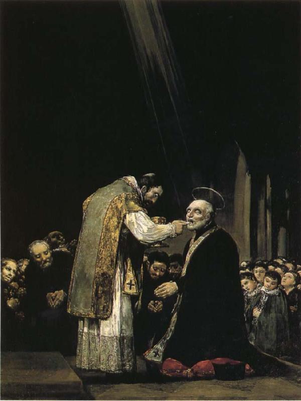 Francisco Goya Last Communion of St Joseph of Calasanz oil painting image